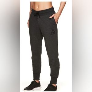 Reebok Cozy Fleece Jogger Sweatpants with Pockets Size L